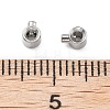 304 Stainless Steel Crimp Beads X-STAS-L216-51P-3