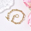 304 Stainless Steel Infinity Link Chains Bracelets for Women BJEW-JB12784-3