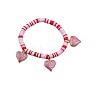 Valentine's Day Zinc Alloy Enamel Charm Bracelets FS-WG4D636-04-2