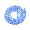 Electroplate Glass Beads Strands EGLA-A044-T2mm-L14-3