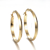 304 Stainless Steel Hoop Earrings EJEW-P091-34A-1