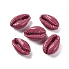 Baking Painted Cowrie Shell Beads SSHEL-M023-01J-1