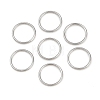 304 Stainless Steel Closed Jump Rings STAS-G393-06P-09-1