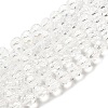 Transparent Glass Beads EGLA-A035-T10mm-D19-1