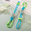 Polyester Cord Ropes Pendant Decorations HJEW-TADJ0022-02C-3