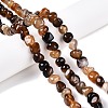 Natural Agate Beads Strands G-N342-65A-4