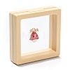 Square Transparent PE Thin Film Suspension Jewelry Display Box CON-D009-01B-01-1