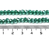 Electroplate Transparent Glass Beads Strands LS-EGLA-A035-T4mm-A18-4