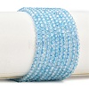 Natural Blue Topaz Beads Strands G-B175-D21-2mm-2
