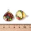 Dyed Natural Imperial Jasper Pendants G-Q601-05G-02-3