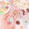 Resin Cabochons CRES-NB0001-09-3