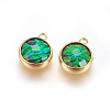 Synthetic Ammolite Charms G-F610-13-2