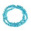 Baking Paint Electroplated Synthetic Non-magnetic Hematite Beads Strands G-H072-D01-01A-2