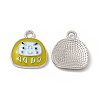 Alloy Enamel Pendants ENAM-H039-04P-2