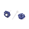 Hypoallergenic Bioceramics Zirconia Ceramic Stud Earrings EJEW-C111-02A-2