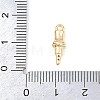 Brass Micro Pave Cubic Zirconia Pendants KK-A283-02C-G-3