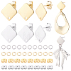 180Pcs 6 Styles Diy Earring Making STAS-BBC0010-48-1