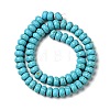 Synthetic Turquoise Beads Strand TURQ-G109-10x6mm-06-3