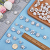 70Pcs 5 Styles Alloy Rhinestone Shank Buttons BUTT-FG0001-67-4