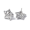 Non-Tarnish 304 Stainless Steel Stud Earring Findings STAS-F286-20P-2