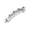 Alloy Hair Barrettes OHAR-H010-01D-P-2