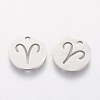 Non-Tarnish 304 Stainless Steel Charms STAS-Q201-T095-1-2