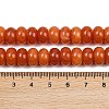 Dyed Natural White Jade Beads Strands G-G107-A26-01-4
