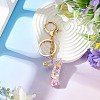 Number 7 Transparent Resin Keychains KEYC-TADJ0001-10G-3