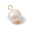 Natural Cultured Freshwater Pearl Pendants PALLOY-JF03091-02-3