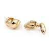 Brass Hoop Earrings EJEW-I289-53A-KCG-2