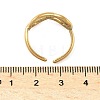 304 Stainless Steel Open Cuff Rings for Women RJEW-U060-01G-G-3