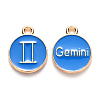 Alloy Enamel Pendants ENAM-S124-01A-02I-1
