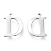 304 Stainless Steel Charms STAS-H112-D-P-2