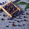 Kissitty DIY Stone Round Beads Bracelets Making Kits DIY-KS0001-20-12
