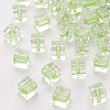 Transparent Acrylic Beads TACR-S154-12A-83-1