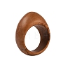 Natural Rhodochrosite Finger Rings for Unisex G-Q601-19F-4