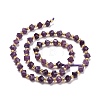 Natural Lepidolite Beads Strands G-P463-09-3