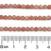 Natural Sunstone Beads Strands G-L597-C01-02-3