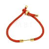 Braided Nylon Cord Bracelet Making MAK-A017-D03-40G-1