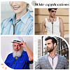2Pcs 2 Styles Adjustable Vintage PU Leather Bolo Tie NJEW-GF0001-10AB-5