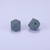Hexagonal Silicone Focal Beads SI-JX0020A-10-1