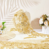 2 Yards Polyester Embroidery Flower Lace Trim DIY-WH0661-27D-4