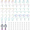DIY Earring Making Finding Kit STAS-AR0001-38-1