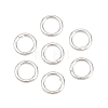 Brass Closed Jump Rings KK-D257-01P-03-1