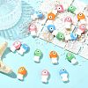 16Pcs Handmade Porcelain Ceramic Beads PORC-FS0001-68C-5