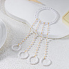 Imitation Pearl Slave Bracelets WGC5E35-01-4
