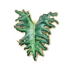 Leaf Enamel Pins JEWB-S040-01B-G-1