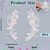 Polyester Embroidery Lace Sewing Ornaments DIY-WH2031-077B-01-2
