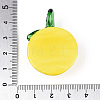 Handmade Lampwork Pendants LAMP-N034-02B-3