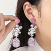 Easter Acrylic Dangle Stud Earrings FS-WG96A64-20-1